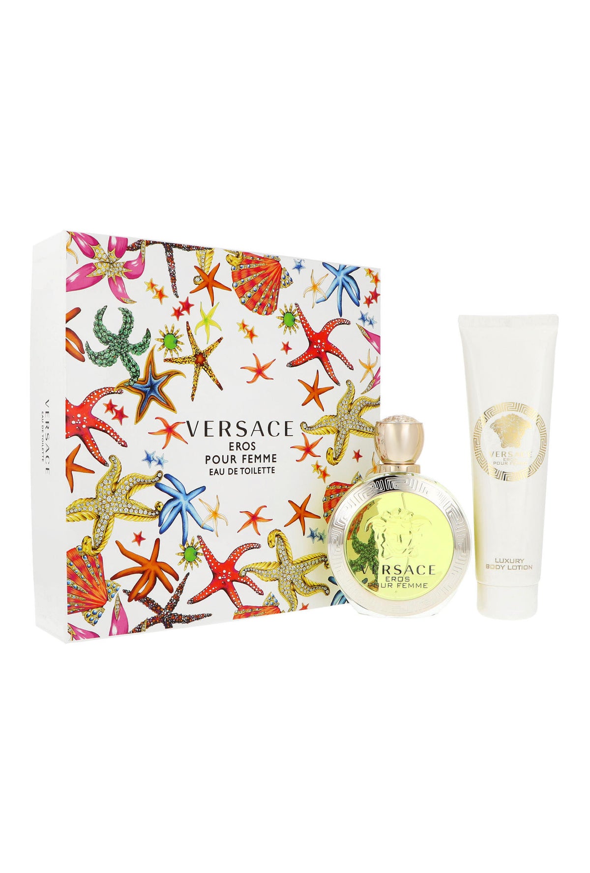 Zestaw prezentowy Versace Eros Pour Femme woda toaletowa + Body Lotion