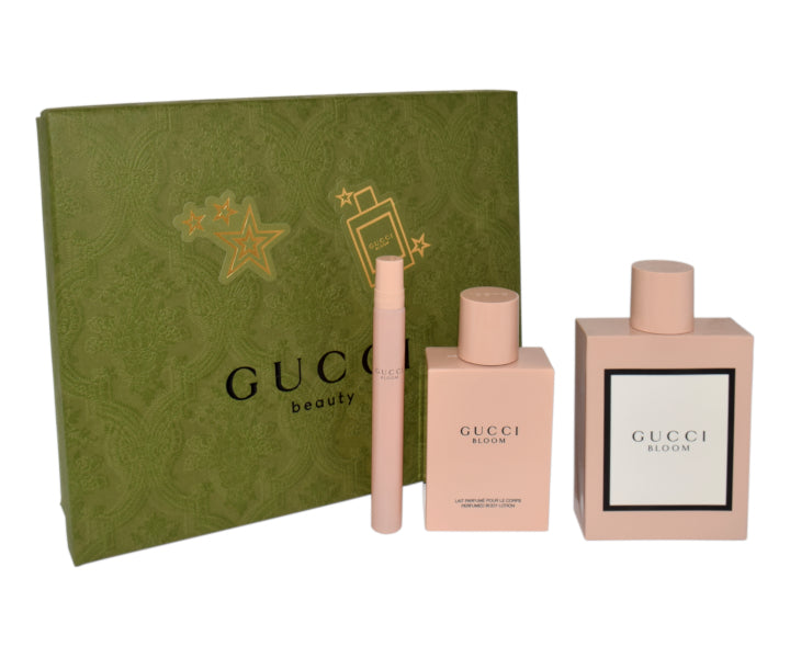 Zestaw prezentowy Gucci Bloom woda perfumowana + Body Lotion + Pen Spray