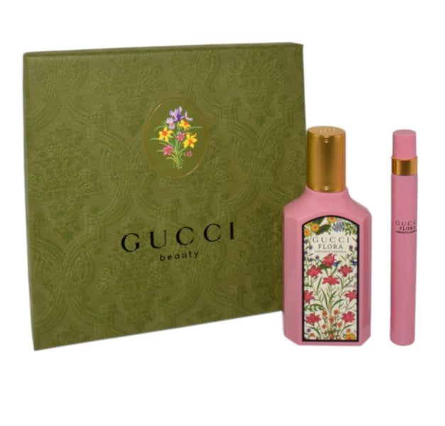 Zestaw prezentowy Gucci Flora gorgeous gardenia woda perfumowana + Travel Spray