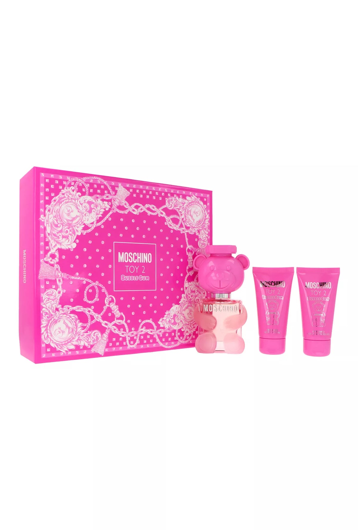 Zestaw prezentowy Moschino Toy 2 Bubble Gum woda toaletowa + Shower Gel + Body Lotion