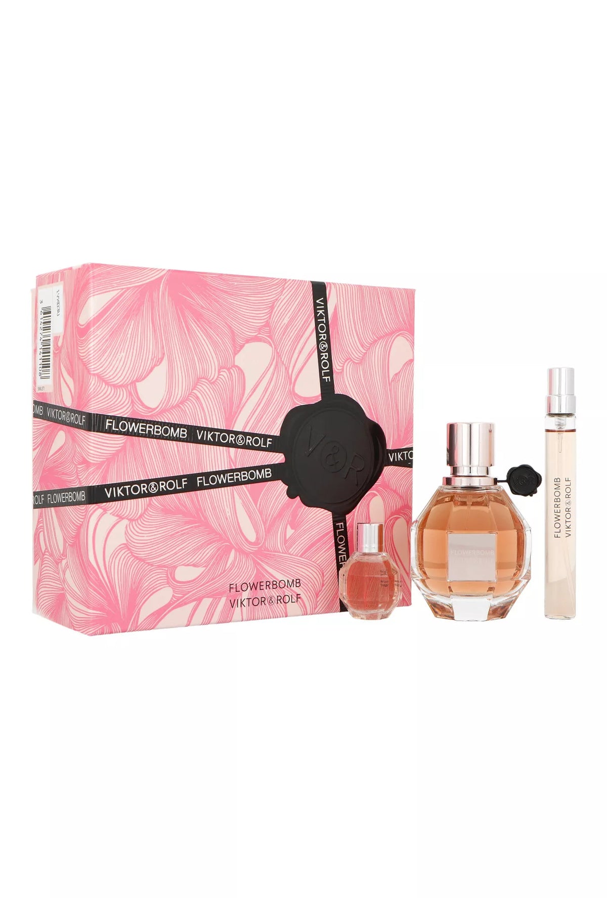 Zestaw prezentowy Viktor & Rolf Flowerbomb woda perfumowana + woda perfumowana + woda perfumowana 7ml