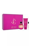 Zestaw prezentowy Jimmy Choo Rose Passion woda perfumowana + Body Lotion + Mini 7,5ml
